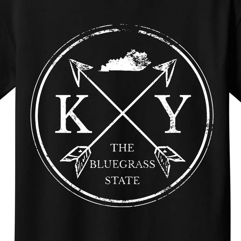 Cute Kentucky Ky The Bluegrass State Kids T-Shirt