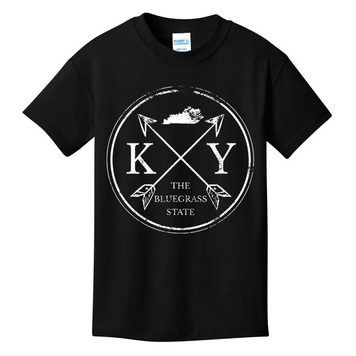 Cute Kentucky Ky The Bluegrass State Kids T-Shirt