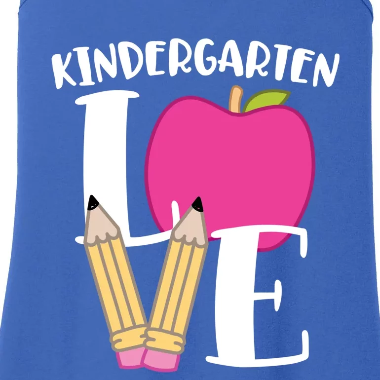 Cute Kindergarten Love Design For Kindergarten Teachers Cute Gift Ladies Essential Tank