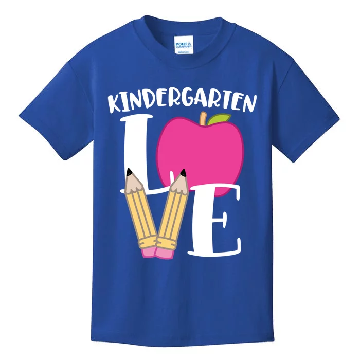 Cute Kindergarten Love Design For Kindergarten Teachers Cute Gift Kids T-Shirt