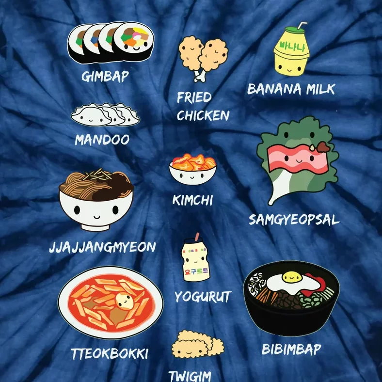 Cute Korean Lunch Shirts Bibimbap And More Tie-Dye T-Shirt