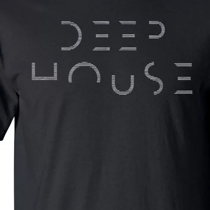 Deep House music art - minimalist design for DJ, raver EDM Tall T-Shirt