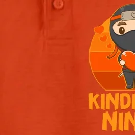 Cute Kindness Ninja Wear Orange Day Be Kind Dry Zone Grid Performance Polo