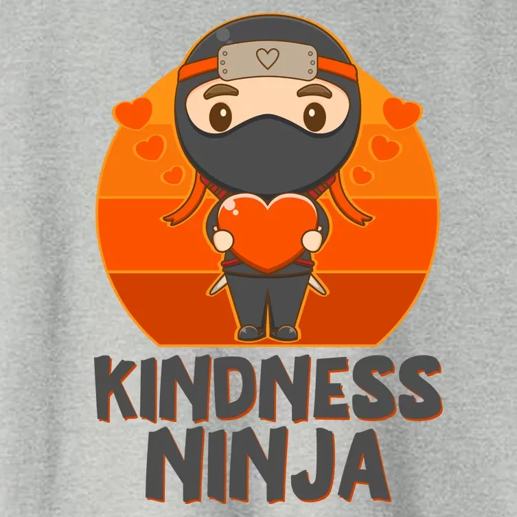 Cute Kindness Ninja Wear Orange Day Be Kind Women's Crop Top Tee