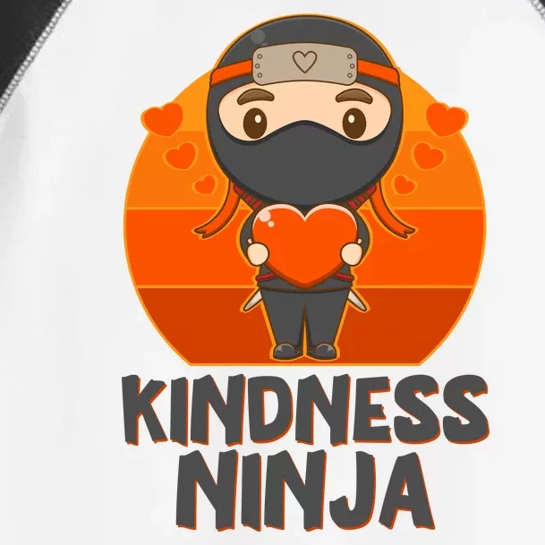 Cute Kindness Ninja Wear Orange Day Be Kind Toddler Fine Jersey T-Shirt