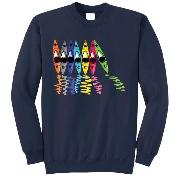 Colorful Kayaks Outdoor Adventure Kayaking Boating Colorful Kayaks Outdoo Sweatshirt