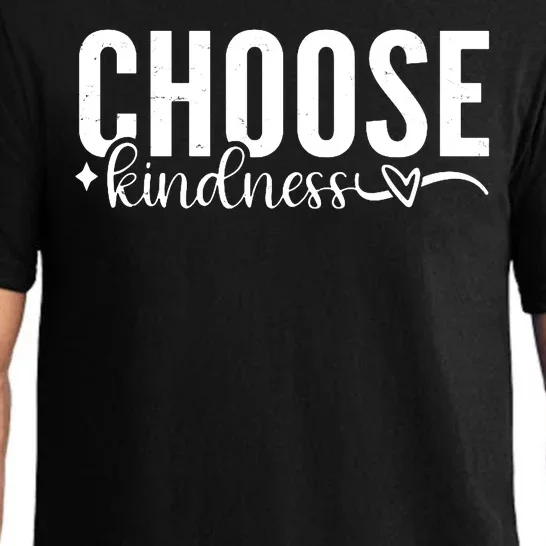 Choose Kindness Positive Quote Pajama Set