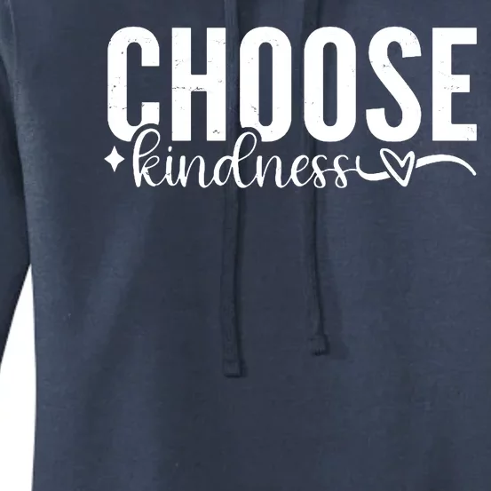 Choose Kindness Positive Quote Women's Pullover Hoodie