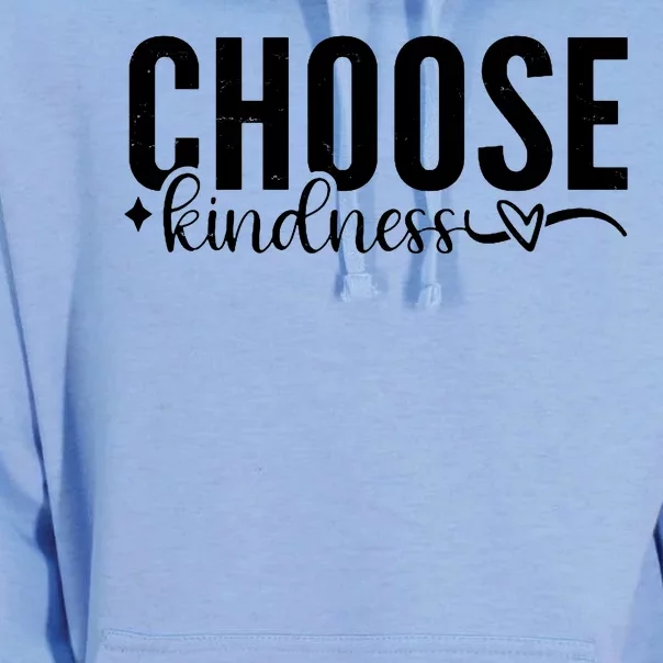 Choose Kindness Positive Quote Unisex Surf Hoodie