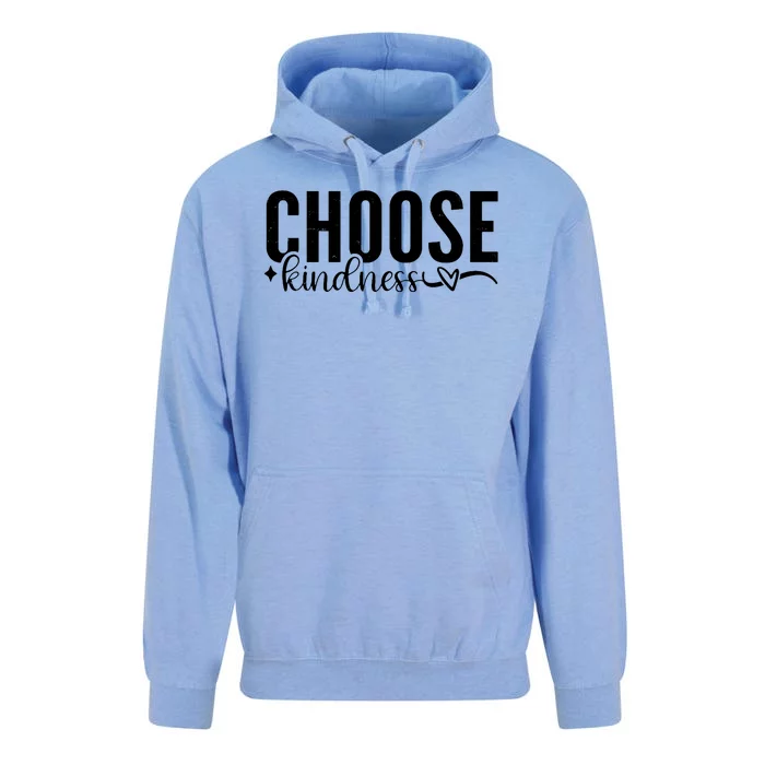 Choose Kindness Positive Quote Unisex Surf Hoodie