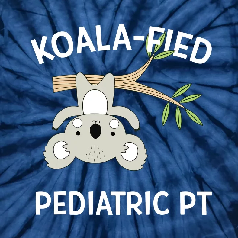 Cute Koala Pediatric PT Gift Physical Therapy Tie-Dye T-Shirt