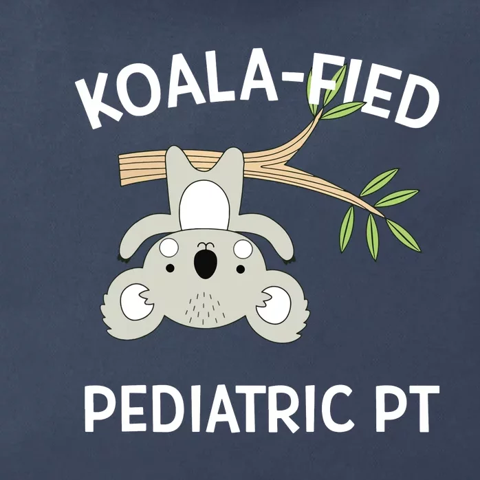 Cute Koala Pediatric PT Gift Physical Therapy Zip Tote Bag