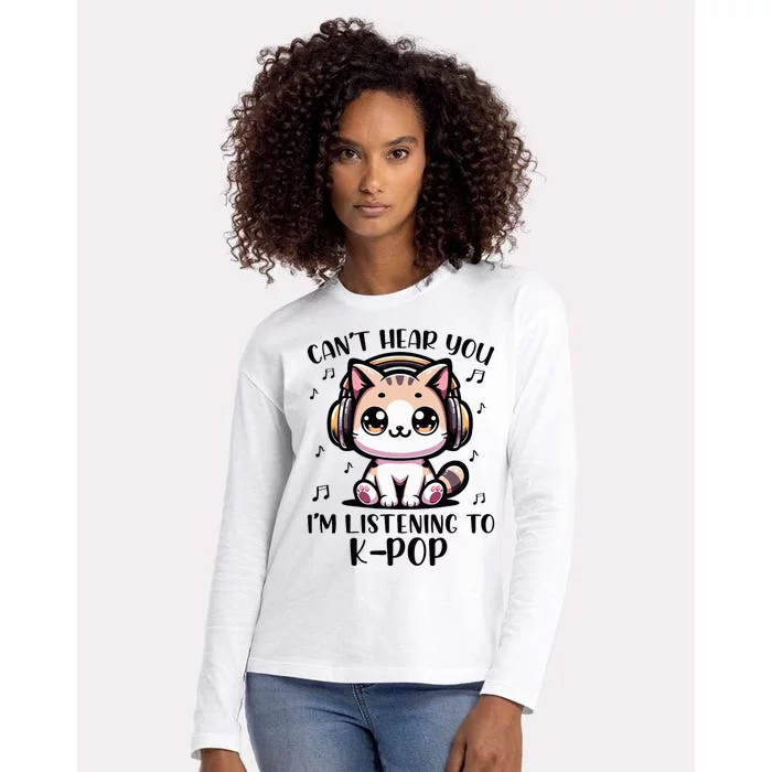 Cat K Pop For Ns K Pop Korean Pop Music Womens Cotton Relaxed Long Sleeve T-Shirt