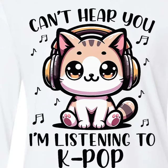 Cat K Pop For Ns K Pop Korean Pop Music Womens Cotton Relaxed Long Sleeve T-Shirt