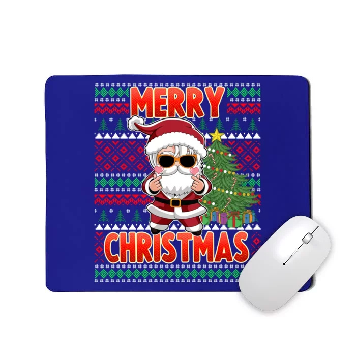 Cool K Pop Santa Claus Xmas K Pop Gift Mousepad