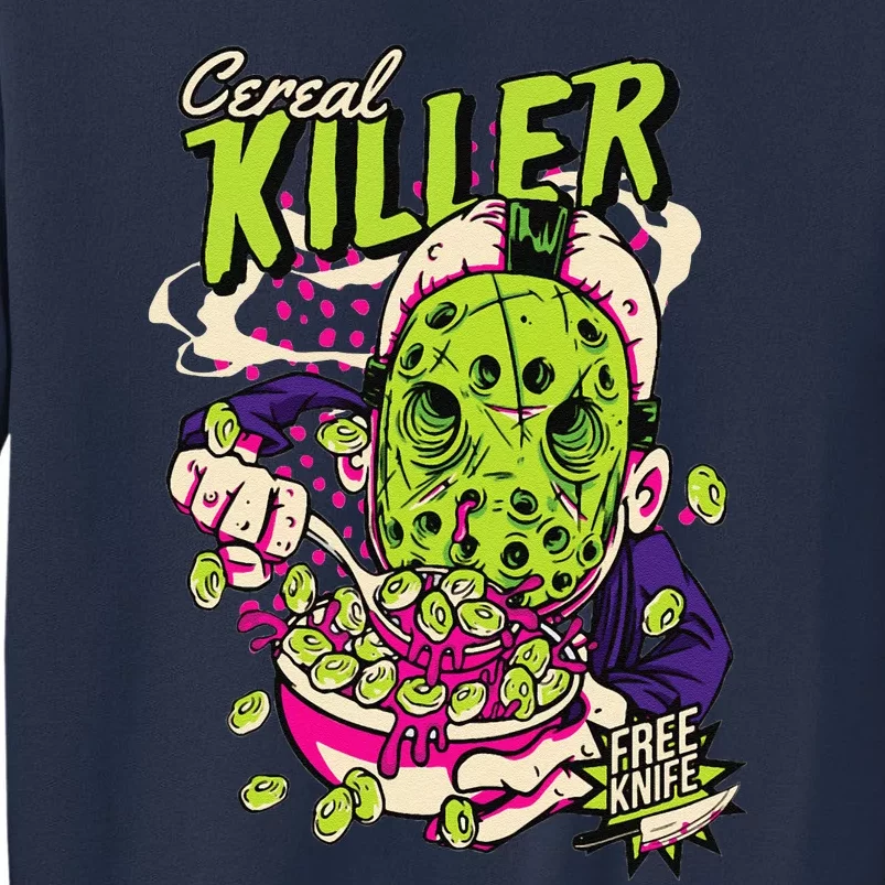 Cereal Killer Pun Joke Funny Matching Halloween Costume Sweatshirt