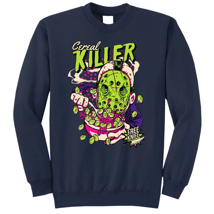 Cereal Killer Pun Joke Funny Matching Halloween Costume Sweatshirt