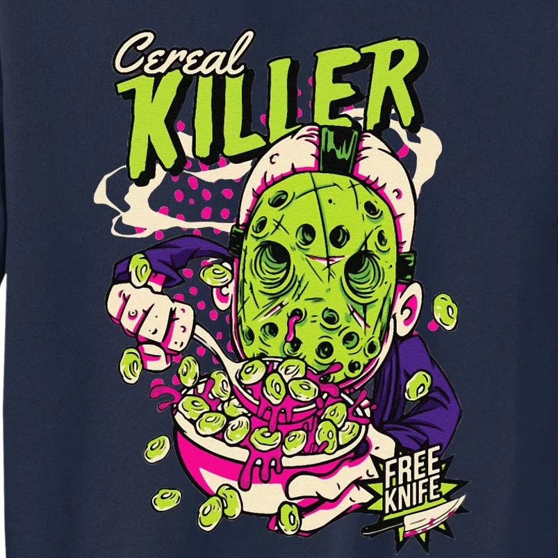 Cereal Killer Pun Joke Funny Matching Halloween Costume Tall Sweatshirt