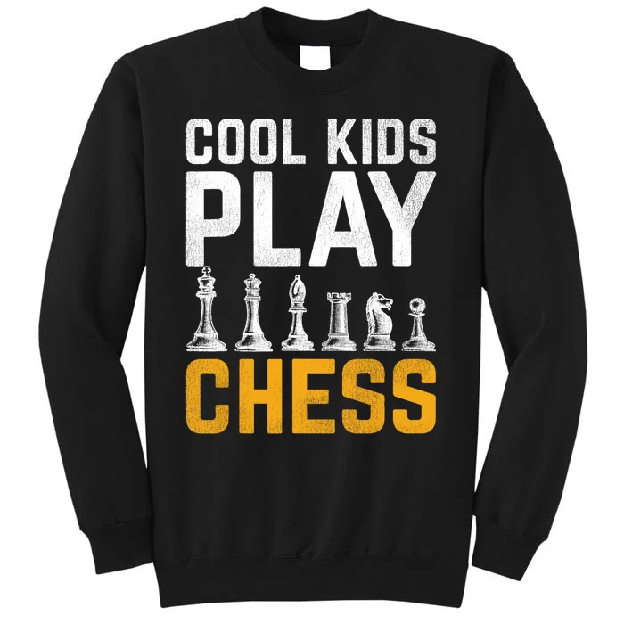 Cool Kids Play Chess Gift Sweatshirt