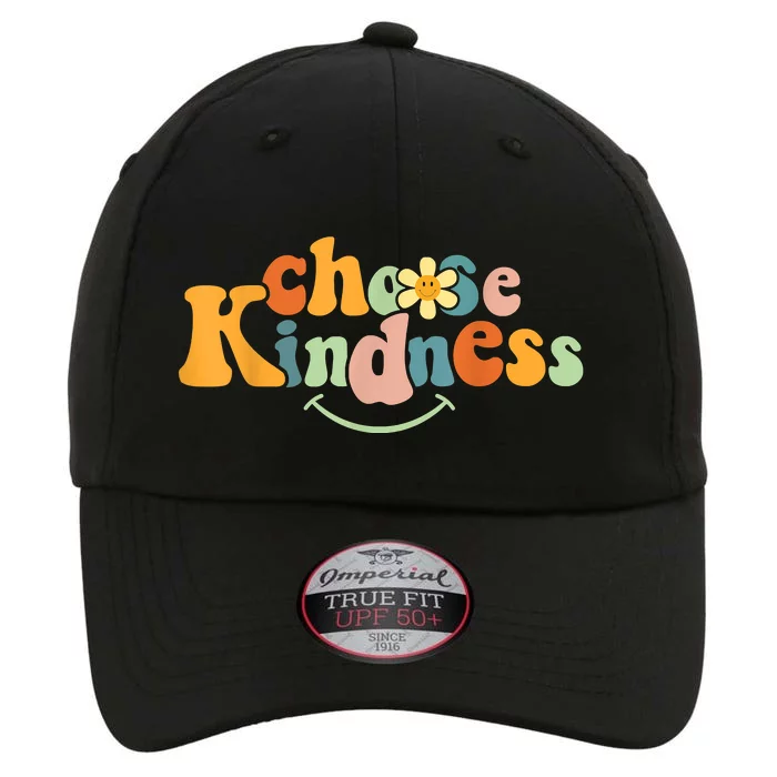 Choose Kindness Retro Groovy Be Kind Inspirationa The Original Performance Cap