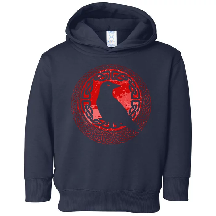 Celtic Knot Raven Crow Toddler Hoodie