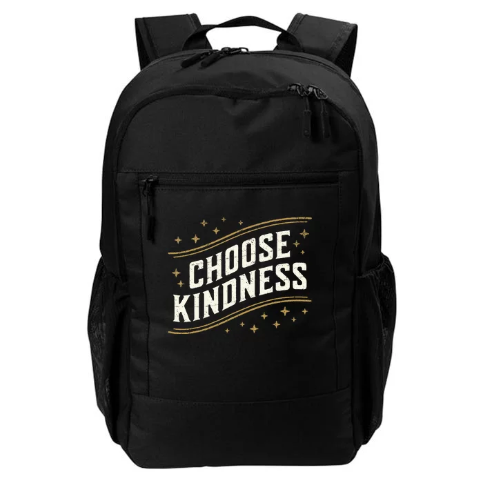 Choose Kindness Retro Unity Day Vintage World Kindness Day Daily Commute Backpack