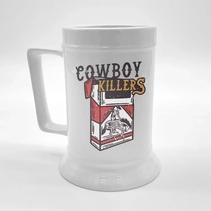 Cowboy Killer Rodeo 90s Front & Back Beer Stein