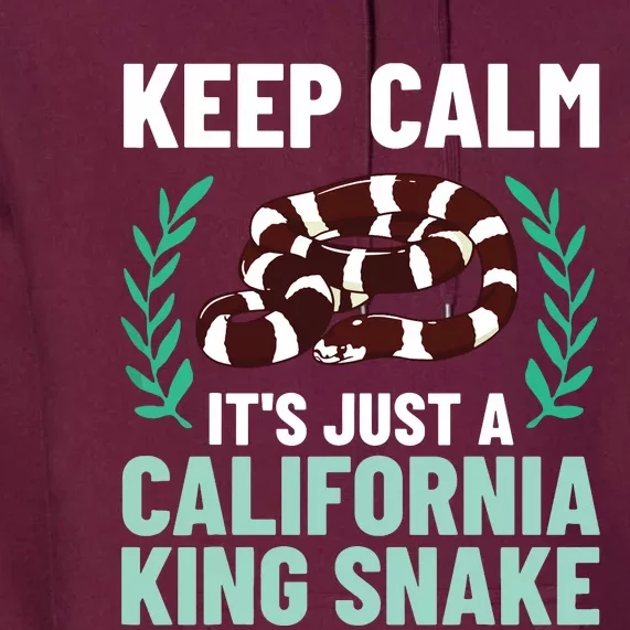 California King Snake High White Habitat Premium Hoodie