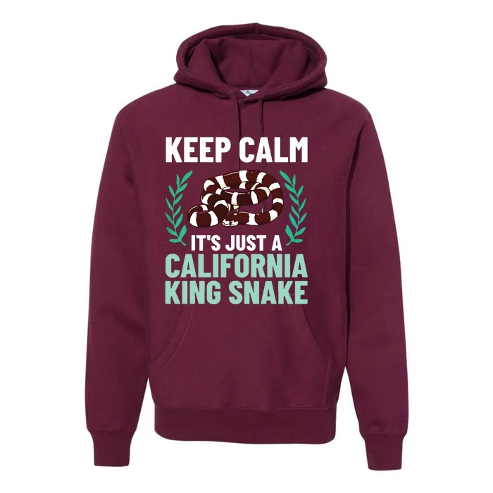 California King Snake High White Habitat Premium Hoodie