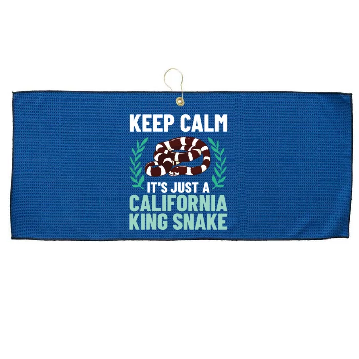 California King Snake High White Habitat Large Microfiber Waffle Golf Towel