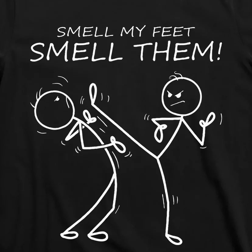 Cool Karate Smell My Feet Smell Them Funny Karate T-Shirt