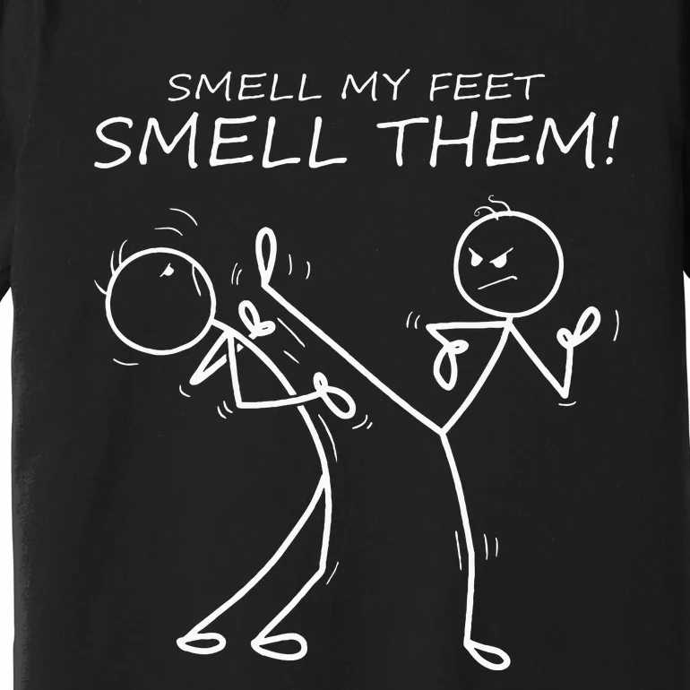 Cool Karate Smell My Feet Smell Them Funny Karate Premium T-Shirt