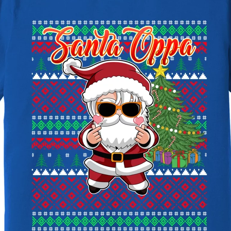 Christmas Kpop Santa Oppa K Pop Gift Premium T-Shirt