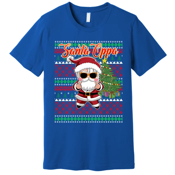 Christmas Kpop Santa Oppa K Pop Gift Premium T-Shirt