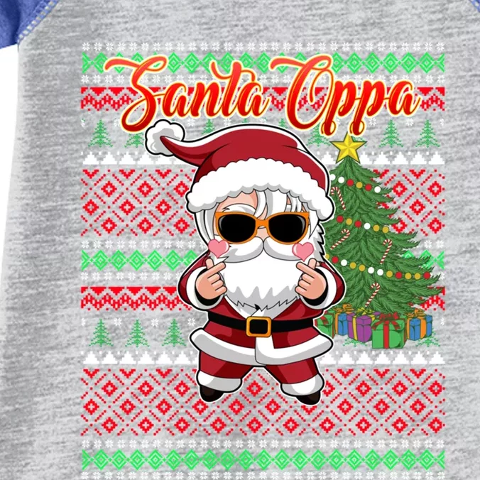 Christmas Kpop Santa Oppa K Pop Gift Infant Baby Jersey Bodysuit