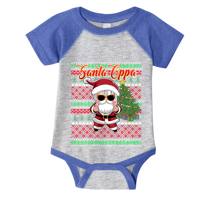 Christmas Kpop Santa Oppa K Pop Gift Infant Baby Jersey Bodysuit