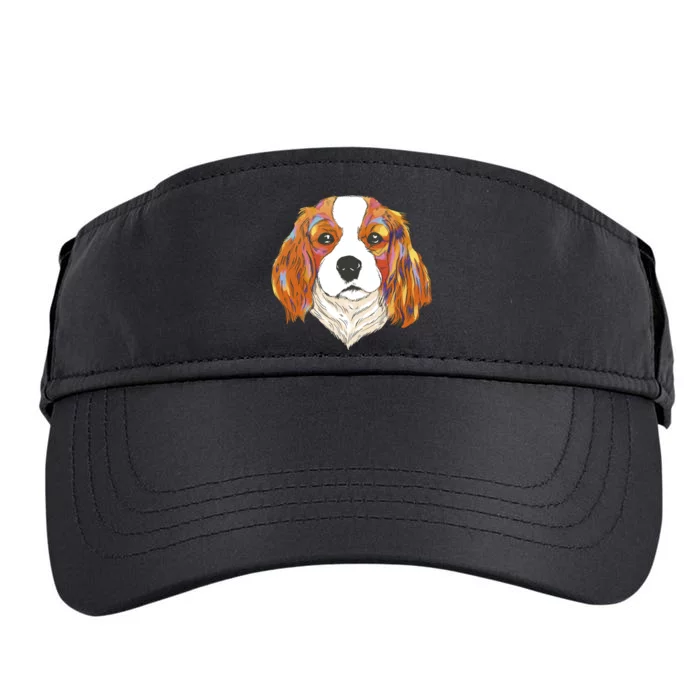 Cavalier King Spaniel Colorful Dog Adult Drive Performance Visor