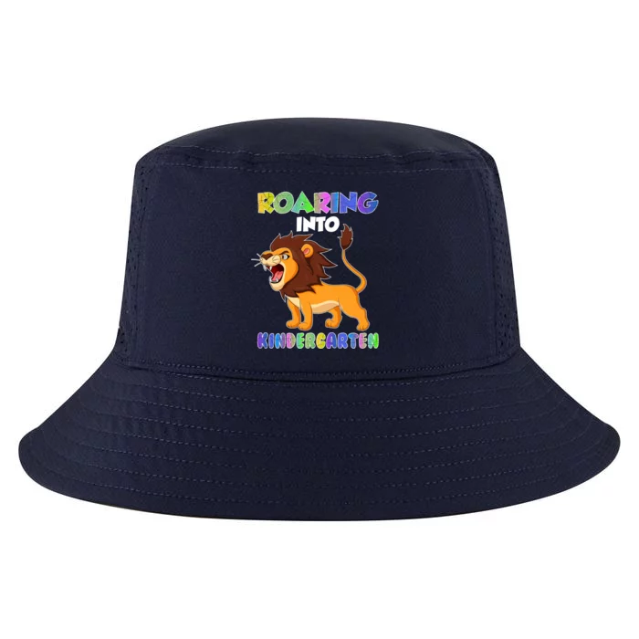 Cute Kindergarten School Tiger Roaring Kindergarten Great Gift Cool Comfort Performance Bucket Hat