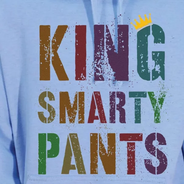 Cute King Smarty Pants Birthday Funny Nerd Geek Party Unisex Surf Hoodie