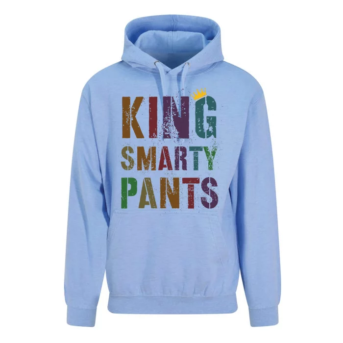 Cute King Smarty Pants Birthday Funny Nerd Geek Party Unisex Surf Hoodie