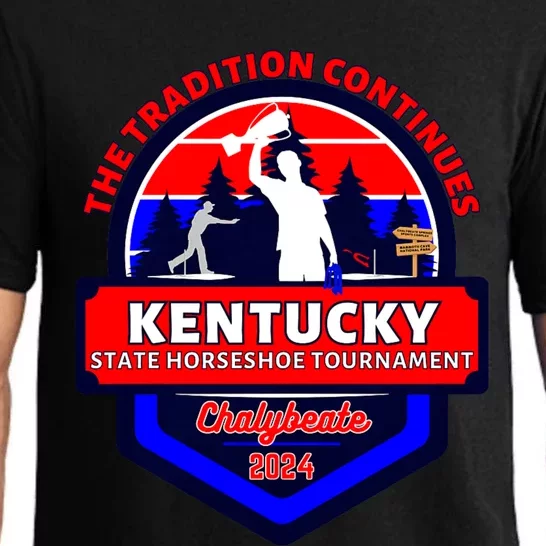 Chalybeate Ky State Horseshoe Pitching Tournament 2024 Pajama Set