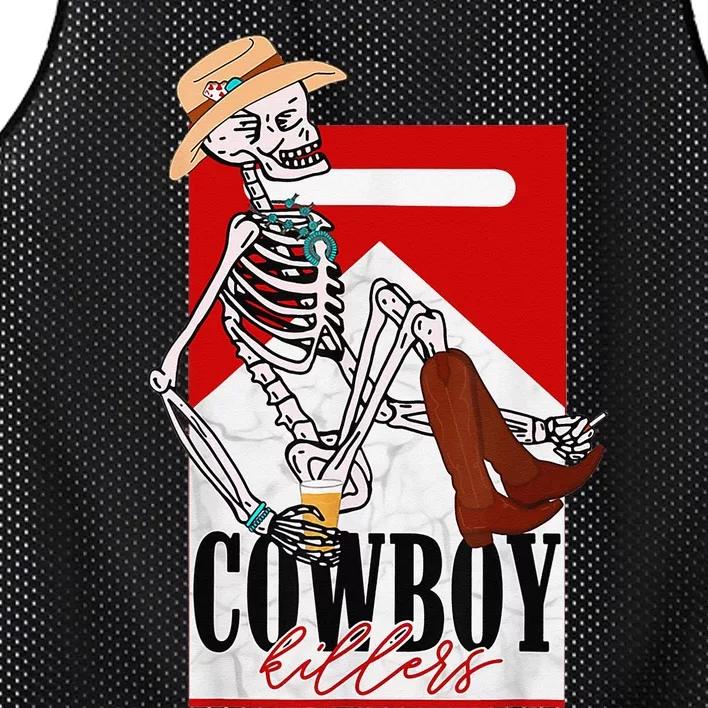 Cow Killers Skeleton Mesh Reversible Basketball Jersey Tank