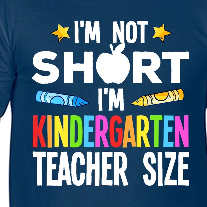 Cool Kindergarten Teacher Art For  Wo Preschool Kinder Comfort Colors T-Shirt