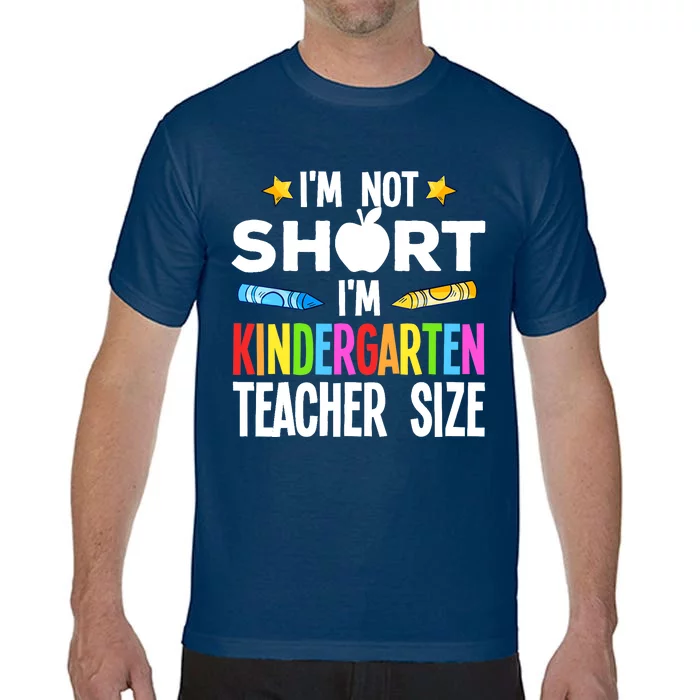 Cool Kindergarten Teacher Art For  Wo Preschool Kinder Comfort Colors T-Shirt