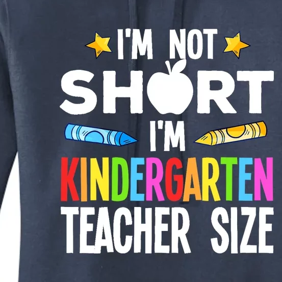 Cool Kindergarten Teacher Art For  Wo Preschool Kinder Women's Pullover Hoodie