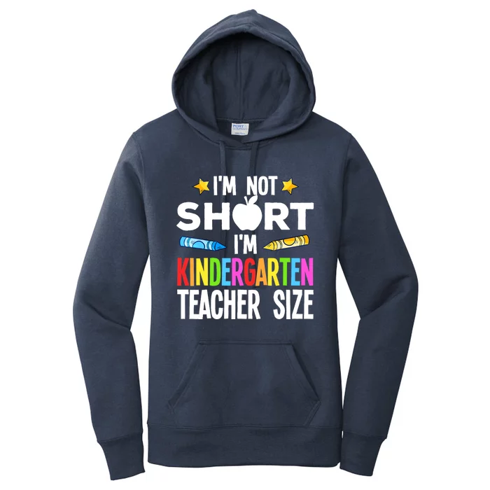 Cool Kindergarten Teacher Art For  Wo Preschool Kinder Women's Pullover Hoodie