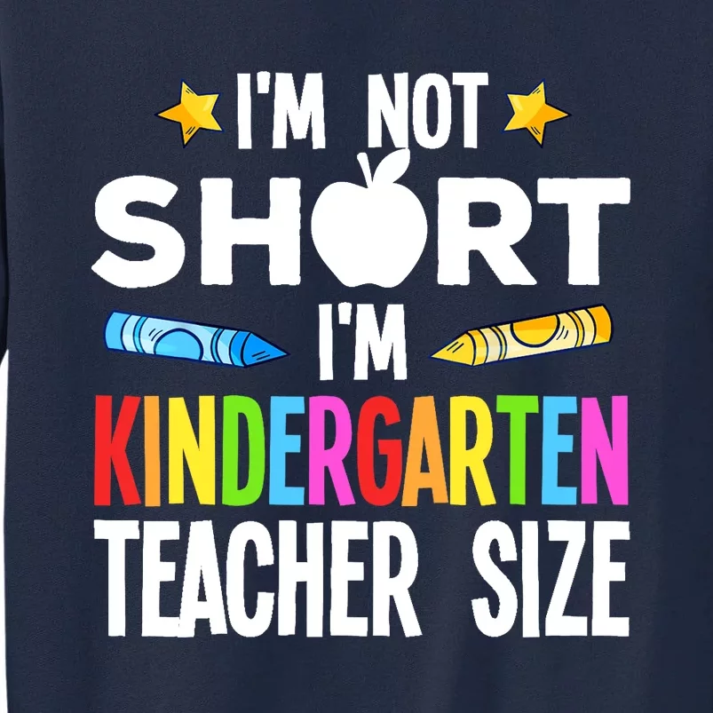 Cool Kindergarten Teacher Art For  Wo Preschool Kinder Tall Sweatshirt