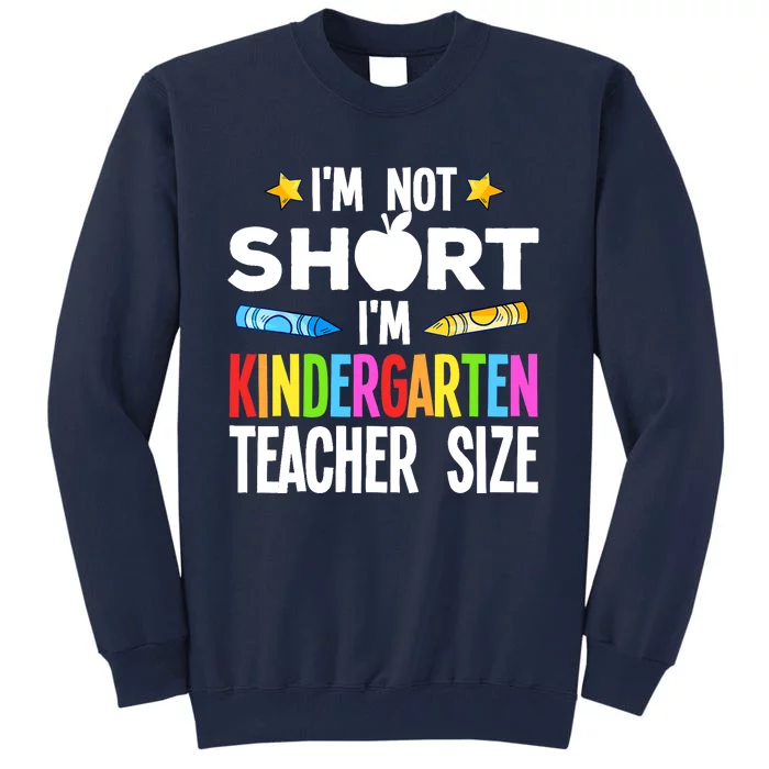 Cool Kindergarten Teacher Art For  Wo Preschool Kinder Tall Sweatshirt