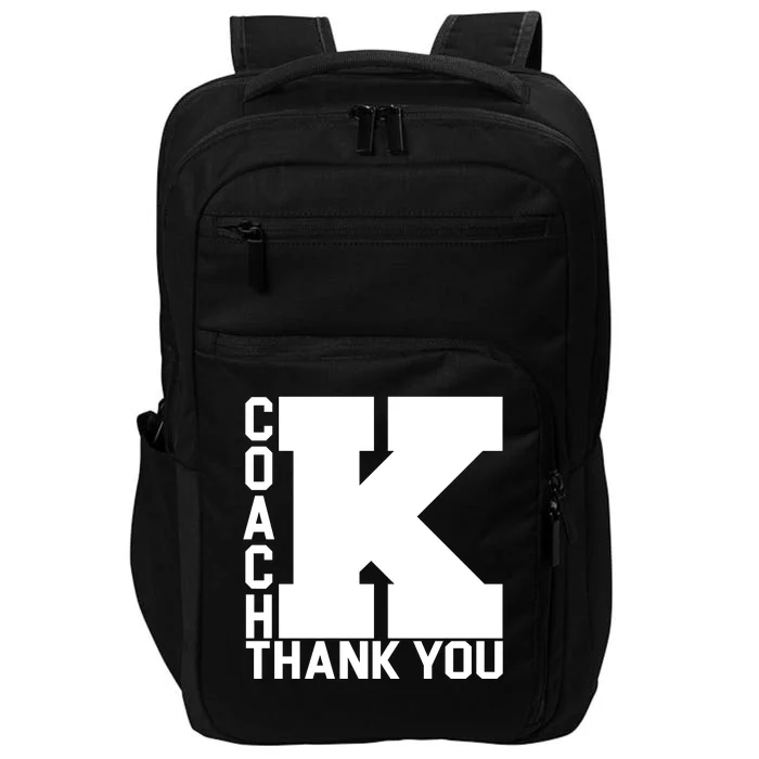 Coach K Thank You Impact Tech Backpack