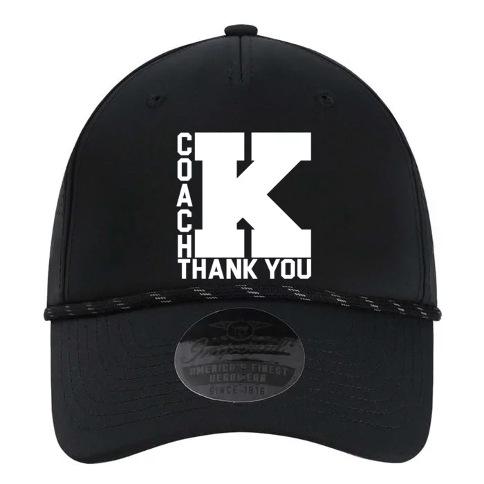 Coach K Thank You Performance The Dyno Cap